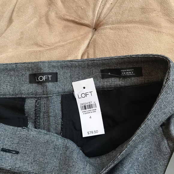 LOFT Speckled Skinny pants - Picture 5 of 5